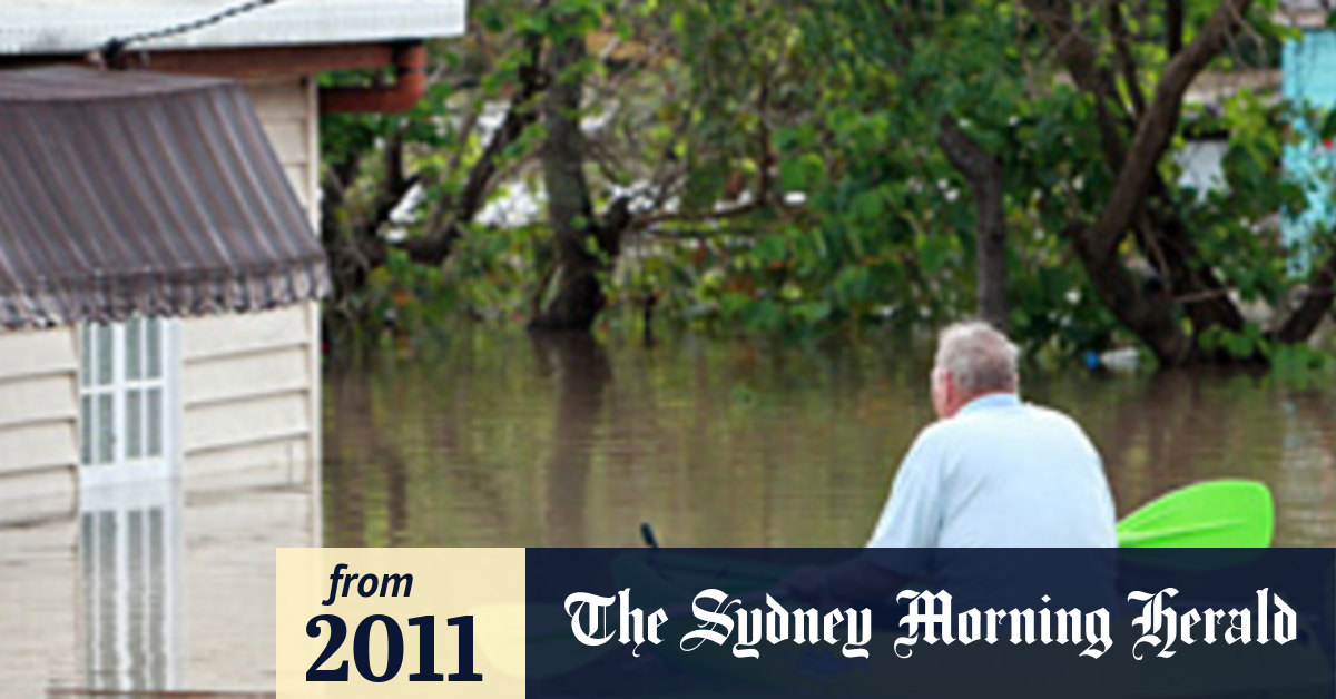 Those who build on flood plains...